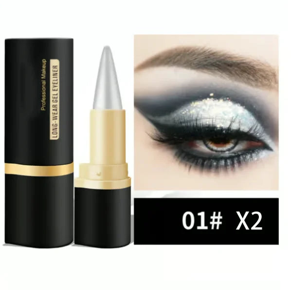 Eyeliner Tenue Longue Durée pour un Look Impeccable au Quotidien — Argent, photo 8