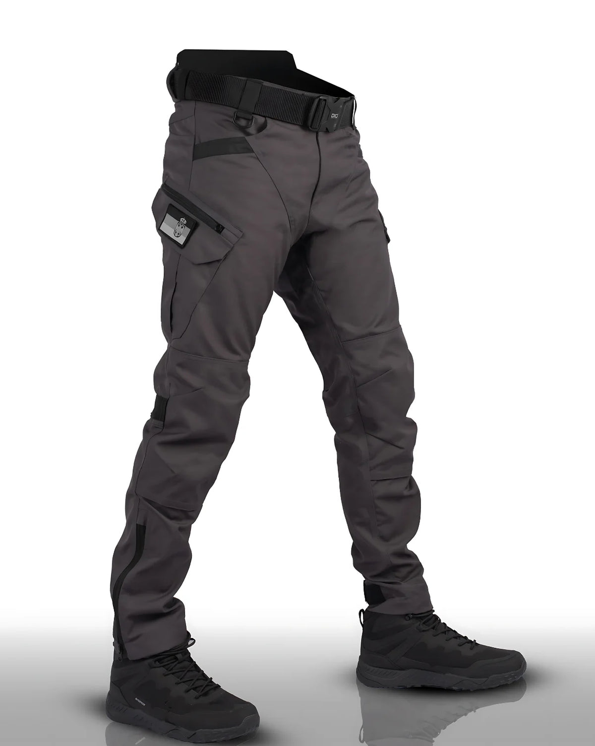 Pantaloni da Lavoro Resistenti CombatFlex — Grigio, foto 8